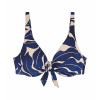 Dámska plavková podprsenka Summer Allure W - Triumph tmavá kombinace bílé (M016) 044F