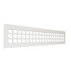 SRL - BETA vetracia mriežka so šírkou 130 mm Prevedenie: dĺžka 400 mm BIL - biela lesklá (RAL 9010)