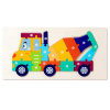 Vkladacie puzzle s číslami Miešačka