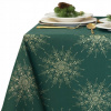 Obrús na stôl - PATHE -RESISTANT OBCHOD 130 x 160 cm (Vianočný obrus 33213 Green Golden 130x160 cm)