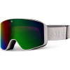 Lyžiarske okuliare Sinner Aura Matte White/Green + Pink