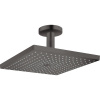 Hansgrohe 26250340 RAINDANCE E horná sprcha 300 1jet s prívodom zo stropu, kartačovaný čierny chróm