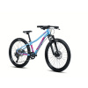 GHOST Lanao 24 Pro Baby Blue/Magenta Gloss, detský bicykel