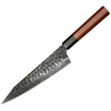 IZMAEL Kuchynský nôž Hotako Big Kiritsuke/Hnedá 20.6 cm