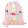 Školský vak na telocvik a prezúvky Gym Bag Flamingo Jack Piers ergonomický luxusné prevedenie od 2 rokov 44*36 cm