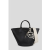 KABELKA KARL LAGERFELD K/IKONIK 2.0 PERFORATED TOTE BLACK