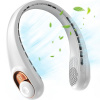 Techsuit - Neck Fan (S9) - Portable, with Digital Display, 3 Wind Speeds, 5200mAh, 5800RPM - White