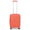 Malý škrupinový kufor TSA 40l s expandérom TSA Worldline 287 oranžová