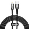 Baseus CADH000301 Glimmer USB - Lightning 2,4A, 2m, černý