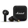 Marshall Minor IV TWS Bluetooth Wireless In-Ear Headphones BT 5.3, Active Noise Cancelling, Qi Wireless Charging, IPX4, Black EU