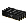 Kingston 128GB 3200MHz DDR4 CL16 DIMM (Kit of 4) FURY Renegade Black