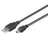 PremiumCord Kábel USB 2.0, A-B mini, 5pinov, 5m ku2m5a