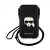 Karl Lagerfeld Head Saffiano Pu Puch S/M Black
