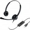 WELL Mairdi MRD-612D USB, náhlavka, dvouušní