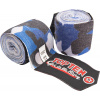 TOP TEN Hand-Wrap, elastic boxing bandage “Military” - 5 cm x 250 cm, TT-Design Color: Camouflage - Blue, Dimensions: 5 cm x 250 cm