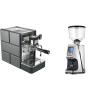 Stone Espresso Pure + Eureka Atom Specialty 65, chrome