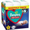 Pampers Night plienkové nohavičky veľkosť 6 76 ks