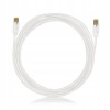 Patch kábel Keline U/FTP 6a RJ45 / RJ45 1,5 m biely