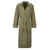Vero Moda Kabátiky Trenchcoat VMCHLOE LONG TRENCHCOAT Kaki