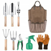 Zestaw narzędzi ogrodowych lopatka hrabličky nožnice pazúriky záhradníka pevné