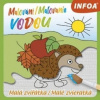 Malé zvieratká - maľovanie vodou - autor neuvedený