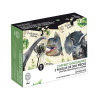 Vilac Súprava 3 puzzle dinosaurov