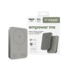 PanzerGlass empower - Bezdrôtová PowerBank 10000 mAh 20 W, kompatibilná s MagSafe, Qi2/USB-C, titán, šedá EM77942