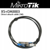 Kábel MikroTik XS+DA0003 3 m čierny