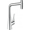 Hansgrohe M71, drezová batéria Metris Select s výsuvnou spŕškou, chrómová, HAN-73820000