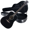 Rocktile D-60 Western gitara, čierna, s kufrom