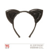 Čelenka mačacie uši čierna