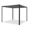 Blumfeldt Pantheon RemoteShade, pergola, motorizovaná strecha, 3 x 3 m, 280 g/m², sivá (PG1-Pantheon-Re-Sh)