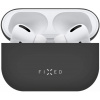 Fixed Silky ultratenké silikónové puzdro pre Apple Airpods Pro, čierne FIXSIL-754-BK