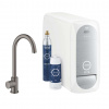 Grohe Blue Home Drezový ventil Mono Connected, s chladiacim zariadením a filtráciou, kefovaný Hard Graphite 31498AL1-GR