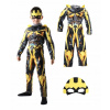 Kostým pre chlapca- Transformers Bumblebee kostým kostým + 7-8L maska (Astronauta Outfit NASA Kosmos Space 104)