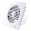 Dalap Axiálny ventilátor 125 Grace Highpress ZW, pevná žalúzia, čas. spínač, čidlo vlhkosti