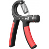 Hop-Sport Posilňovač rúk s reguláciou 5-60kg čierno-červený