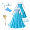 Kostým pre dievča - Aster-Bal princezná kostým nad 158 (S šaty Elza Elsa Frozen 98/104 Set)