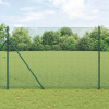 zahrada-XL Plot s stĺpmi Zelená 1.5 x 10 m Oceľ 3351702