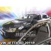 Plexi, ofuky VW Jetta, sedan 4D 2011 =>, přední
