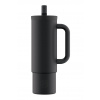 Termo hrnček 24bottles Straw 800ml Black čierna farba, Straw.800.Black ONE SIZE