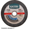 EXTOL INDUSTRIAL 8701019 kotouč řezný na ocel/nerez, O 230x1,9x22,2mm