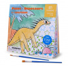 Maľovanie vodou Dinosaury 24 maľovaniek