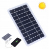 Solárna fotovoltaická nabíjačka 2W 5V USB