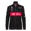 Alfa Romeo Racing dámska mikina official zip black F1 Team 2023