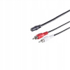 Kábel Solex EN31X minijack (3,5 mm) - 2x RCA (cinch) 0,4 m