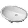 Duravit Santosa Umývadlo zápustné, 51x38 cm, s prepadom, biela 0466510000
