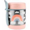 SKIPHOP Skip Hop Spark Style Termoska na jedlo s lyžičkou/vidličkou 325 ml Dúha