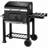 Gril na drevené uhlie - Tectake 55 x 36 cm uhlíkový gril (Florian Garden Grill 402174)