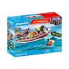 Playmobil 71464 Hasičský čln s vodným skútrom